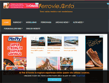 Tablet Screenshot of ferrovie.info